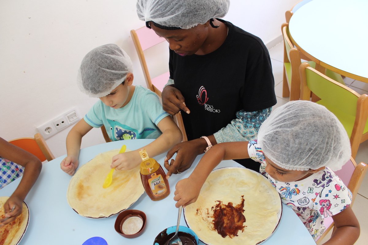 Ecole Trois Papillons Luanda - Cuisine